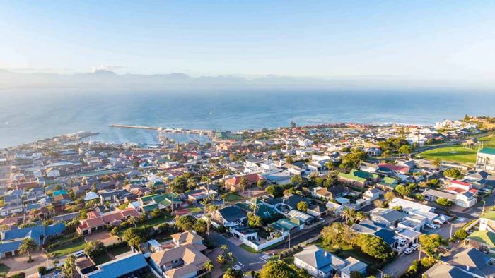 Sunrise over Mossel Bay